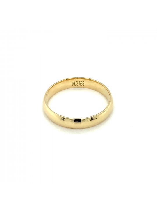 ERKEK KLASİK ALYANS 4 MM ALY0009100